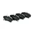 Jeu de 4 plaquettes de frein avant Dr!ve+ DP1010.10.0309 - Visuel 1
