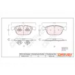 Jeu de 4 plaquettes de frein avant Dr!ve+ DP1010.10.0311 - Visuel 3