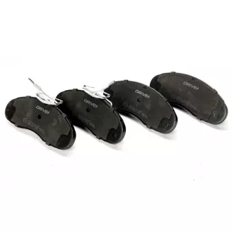 Jeu de 4 plaquettes de frein avant Dr!ve+ DP1010.10.0367