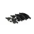Jeu de 4 plaquettes de frein avant Dr!ve+ DP1010.10.0368 - Visuel 2