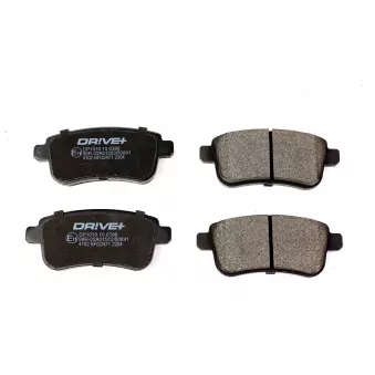 Jeu de 4 plaquettes de frein arrière Dr!ve+ DP1010.10.0390