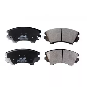 Jeu de 4 plaquettes de frein avant Dr!ve+ DP1010.10.0399