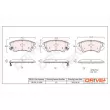 Jeu de 4 plaquettes de frein avant Dr!ve+ DP1010.10.0399 - Visuel 3