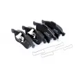 Jeu de 4 plaquettes de frein avant Dr!ve+ DP1010.10.0439 - Visuel 2