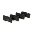 Jeu de 4 plaquettes de frein avant Dr!ve+ DP1010.10.0533 - Visuel 1
