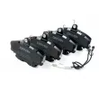 Jeu de 4 plaquettes de frein arrière Dr!ve+ DP1010.10.0539 - Visuel 2