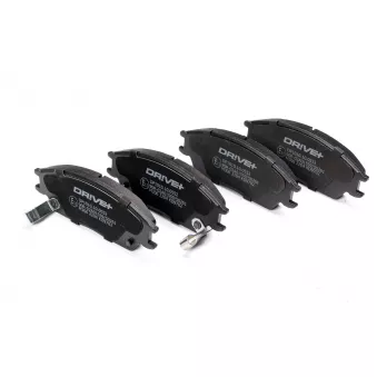 Jeu de 4 plaquettes de frein avant Dr!ve+ DP1010.10.0552