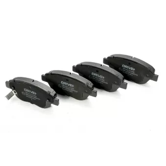Jeu de 4 plaquettes de frein avant Dr!ve+ DP1010.10.0753