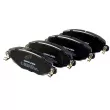 Jeu de 4 plaquettes de frein avant Dr!ve+ DP1010.10.0772 - Visuel 2