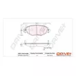Jeu de 4 plaquettes de frein avant Dr!ve+ DP1010.10.0772 - Visuel 3