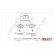 Jeu de 4 plaquettes de frein avant Dr!ve+ DP1010.10.0800 - Visuel 3