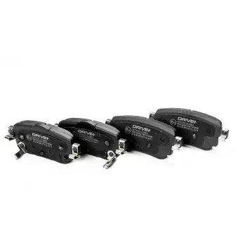 Jeu de 4 plaquettes de frein arrière Dr!ve+ DP1010.10.0803