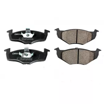 Jeu de 4 plaquettes de frein avant Dr!ve+ DP1010.10.0812