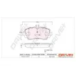 Jeu de 4 plaquettes de frein avant Dr!ve+ DP1010.10.0817 - Visuel 3