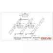 Jeu de 4 plaquettes de frein avant Dr!ve+ DP1010.10.0818 - Visuel 3