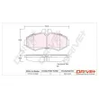 Jeu de 4 plaquettes de frein avant Dr!ve+ DP1010.10.0822 - Visuel 3