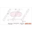 Jeu de 4 plaquettes de frein arrière Dr!ve+ DP1010.10.0823 - Visuel 3
