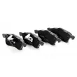 Jeu de 4 plaquettes de frein avant Dr!ve+ DP1010.10.0862 - Visuel 1