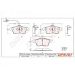 Jeu de 4 plaquettes de frein avant Dr!ve+ DP1010.10.0862 - Visuel 3