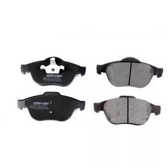 Jeu de 4 plaquettes de frein avant Dr!ve+ DP1010.10.0863