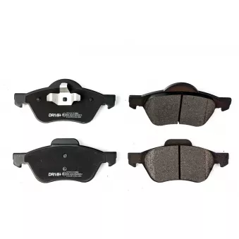 Jeu de 4 plaquettes de frein avant Dr!ve+ DP1010.10.0864