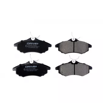 Jeu de 4 plaquettes de frein avant Dr!ve+ DP1010.10.0865