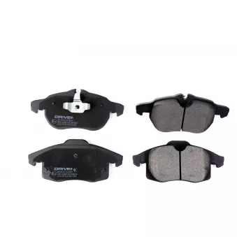 Jeu de 4 plaquettes de frein avant Dr!ve+ DP1010.10.0867