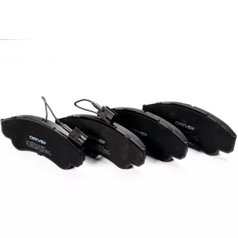 Jeu de 4 plaquettes de frein avant Dr!ve+ DP1010.10.0874