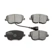 Jeu de 4 plaquettes de frein avant Dr!ve+ DP1010.10.0875 - Visuel 2