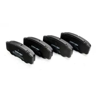 Jeu de 4 plaquettes de frein arrière Dr!ve+ DP1010.10.0877
