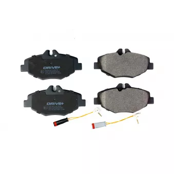 Jeu de 4 plaquettes de frein avant Dr!ve+ DP1010.10.0878
