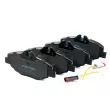 Jeu de 4 plaquettes de frein avant Dr!ve+ DP1010.10.0878 - Visuel 2