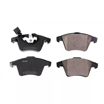 Jeu de 4 plaquettes de frein avant Dr!ve+ DP1010.10.0891