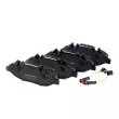 Jeu de 4 plaquettes de frein avant Dr!ve+ DP1010.10.0899 - Visuel 2