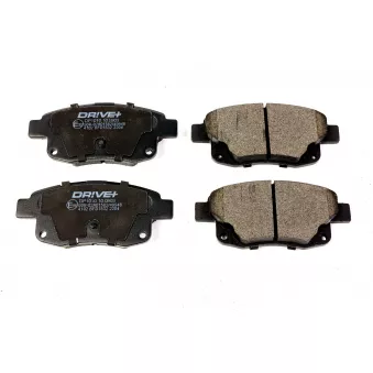 Jeu de 4 plaquettes de frein arrière Dr!ve+ DP1010.10.0903