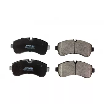 Jeu de 4 plaquettes de frein avant Dr!ve+ DP1010.10.0904
