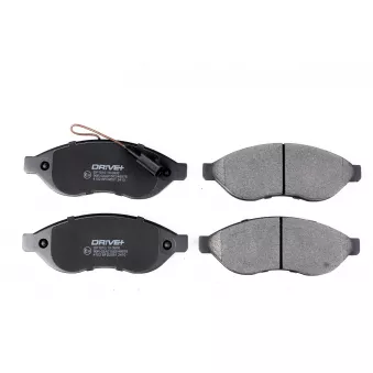 Jeu de 4 plaquettes de frein avant Dr!ve+ DP1010.10.0908