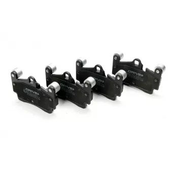 Jeu de 4 plaquettes de frein arrière Dr!ve+ DP1010.10.0912