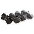 Jeu de 4 plaquettes de frein avant Dr!ve+ DP1010.10.0918 - Visuel 1