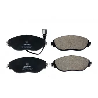 Jeu de 4 plaquettes de frein avant Dr!ve+ DP1010.10.0925