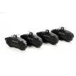 Jeu de 4 plaquettes de frein avant Dr!ve+ DP1010.10.0941 - Visuel 1