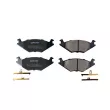 Jeu de 4 plaquettes de frein avant Dr!ve+ DP1010.10.0948 - Visuel 1