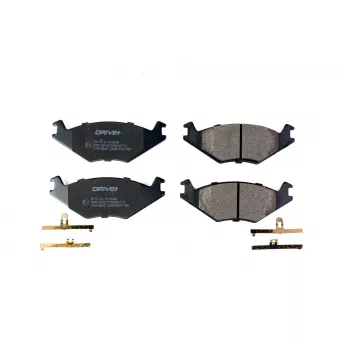 Jeu de 4 plaquettes de frein avant Dr!ve+ DP1010.10.0948