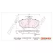 Jeu de 4 plaquettes de frein avant Dr!ve+ DP1010.10.0963 - Visuel 3