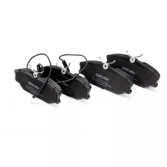 Jeu de 4 plaquettes de frein avant Dr!ve+ DP1010.10.0968