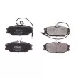 Jeu de 4 plaquettes de frein avant Dr!ve+ DP1010.10.0968 - Visuel 2
