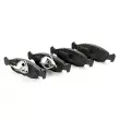 Jeu de 4 plaquettes de frein avant Dr!ve+ DP1010.10.0971 - Visuel 1