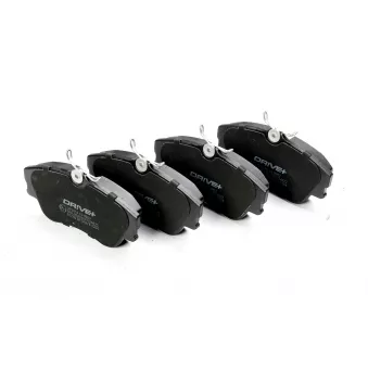 Jeu de 4 plaquettes de frein avant Dr!ve+ DP1010.10.0982