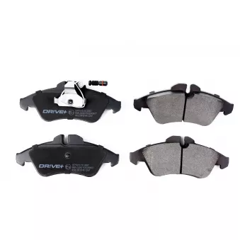 Jeu de 4 plaquettes de frein avant Dr!ve+ DP1010.10.0987