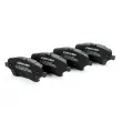 Jeu de 4 plaquettes de frein avant Dr!ve+ DP1010.10.1083 - Visuel 1